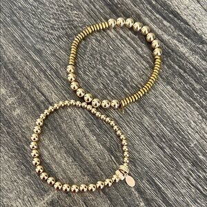 The Lace Project Gold Studio 54 Lacelet Bracelets